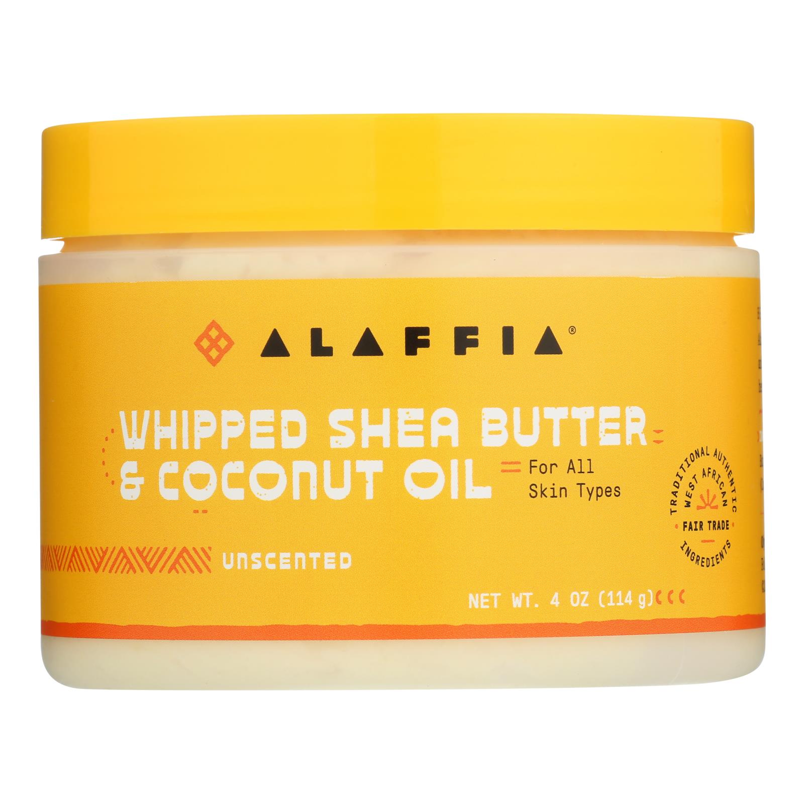 Alaffia - Whip Shea Btr-cnut Unscnt - Ea Of 1-4 Oz