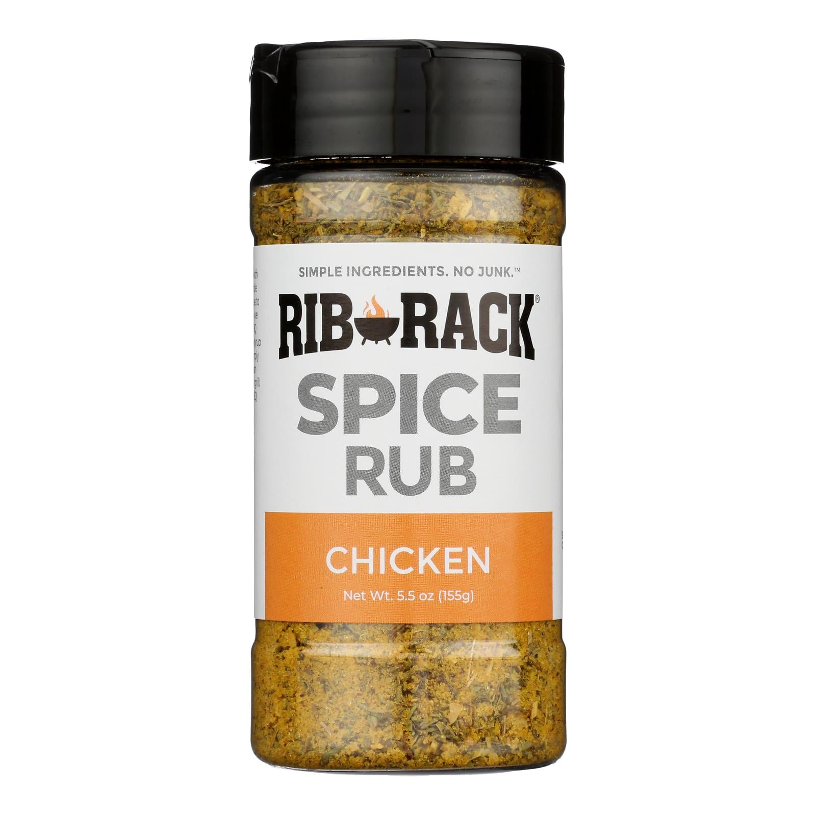 Rib Rackchicken Spice Rub - Case Of 6 - 5.5 Oz