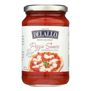 Delallo - Pizza Sauce - Italian - Case Of 6 - 12.3 Fl Oz.
