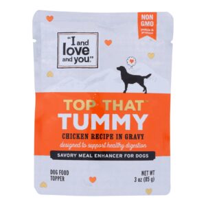 I And Love And You - Dog Topper Chicken Rcpe - Case Of 24 - 3 Oz