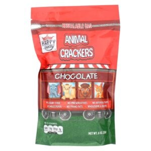 Happy Snacks - Crckrs Circus Anml Chocolate  Bg - Case Of 6 - 8 Oz