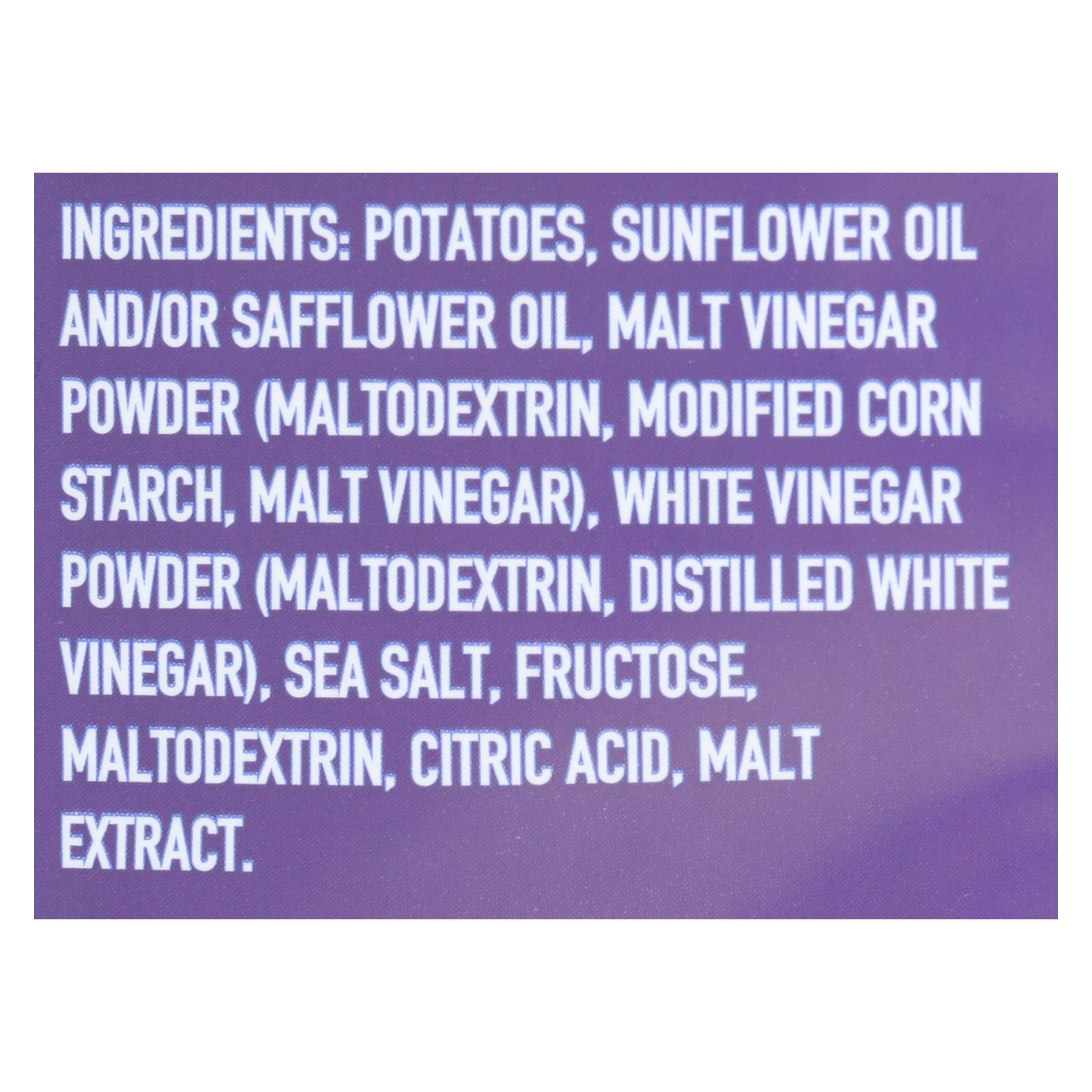 Boulder Canyon Natural Foods Kettle Cooked Chips - Malt Vinegar And Sea Salt - Case Of 12 - 6.5 Oz. - Image 2