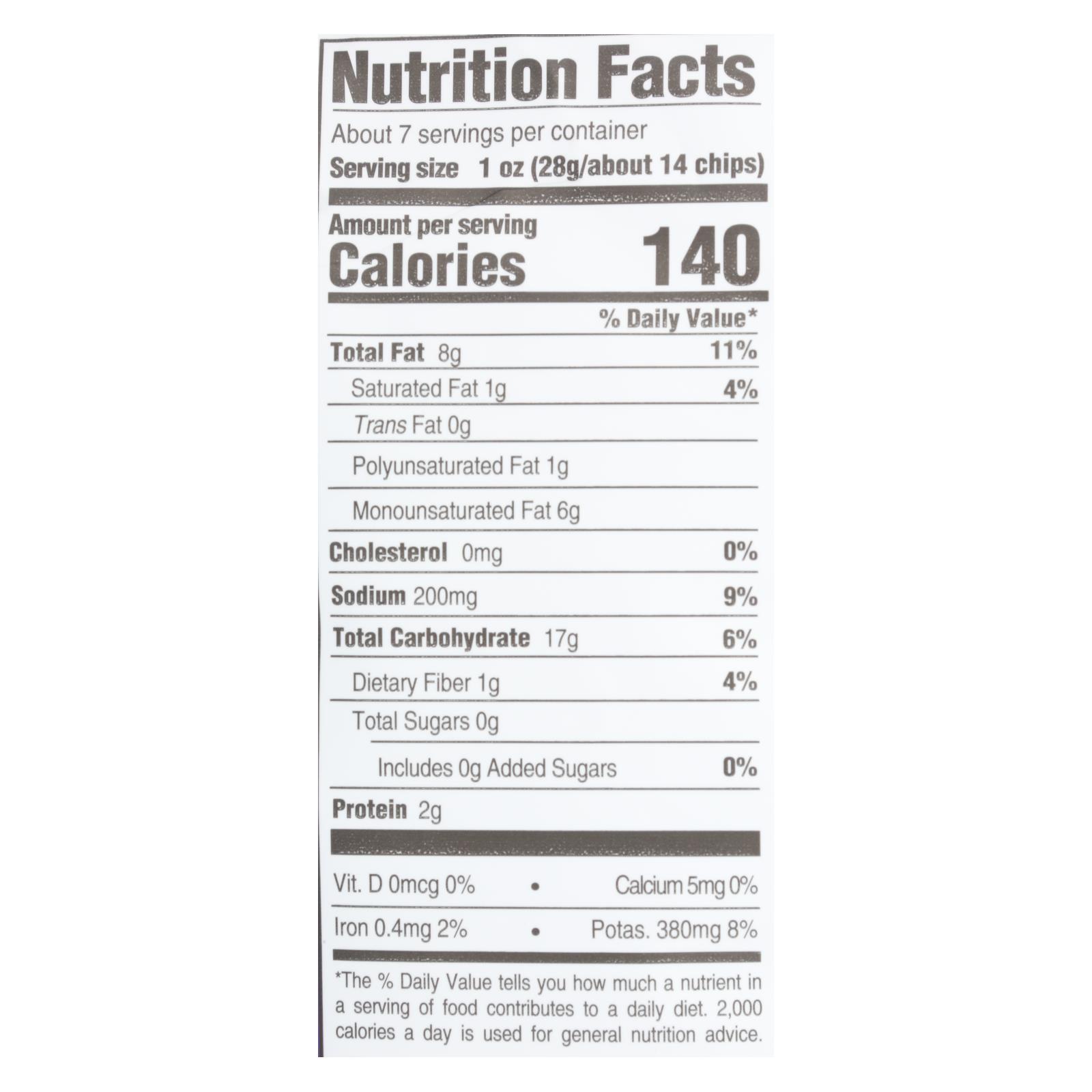 Boulder Canyon Natural Foods Kettle Cooked Chips - Malt Vinegar And Sea Salt - Case Of 12 - 6.5 Oz. - Image 3