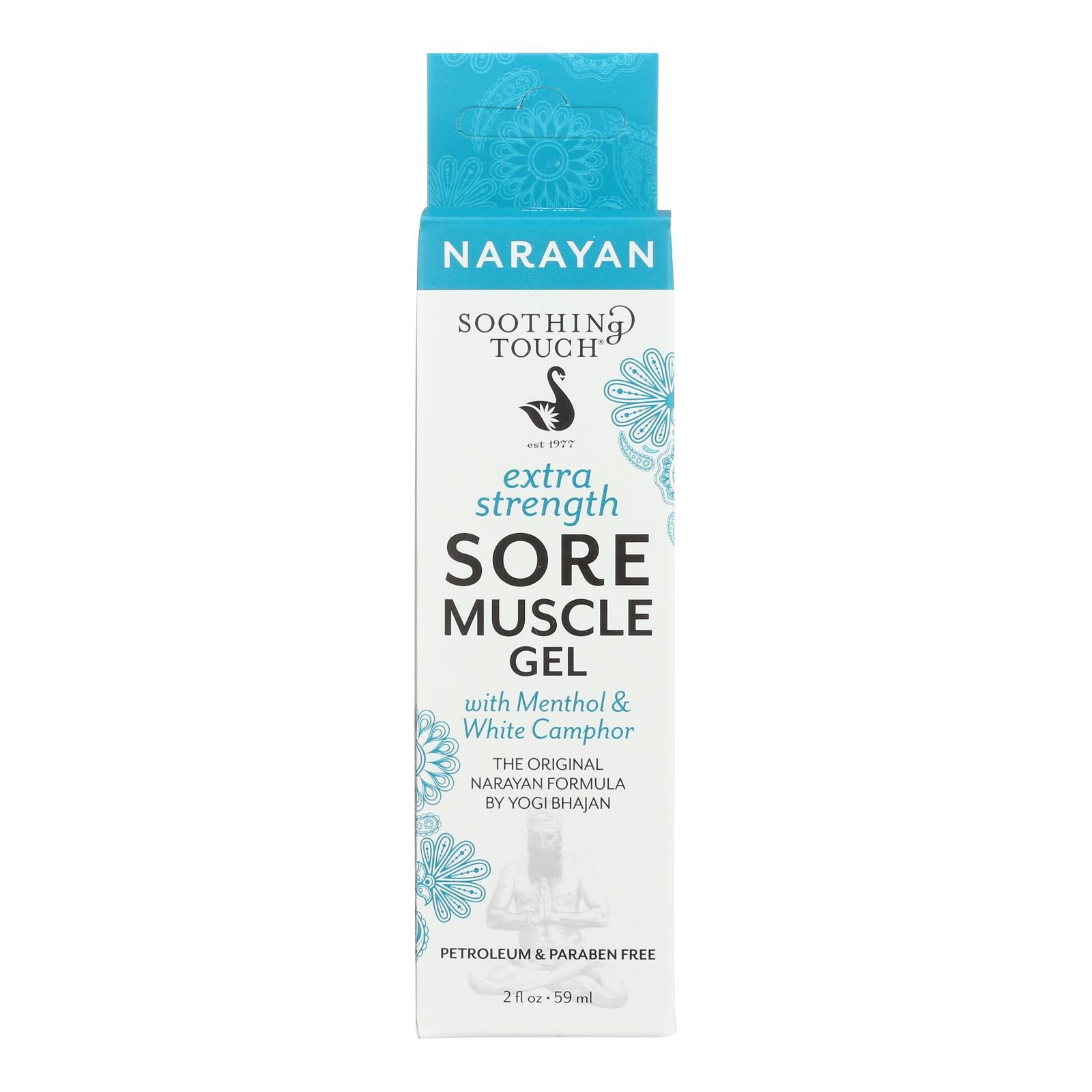 Soothing Touch Narayan Gel - Extra Strength - Case Of 6 - 2 Fl Oz.