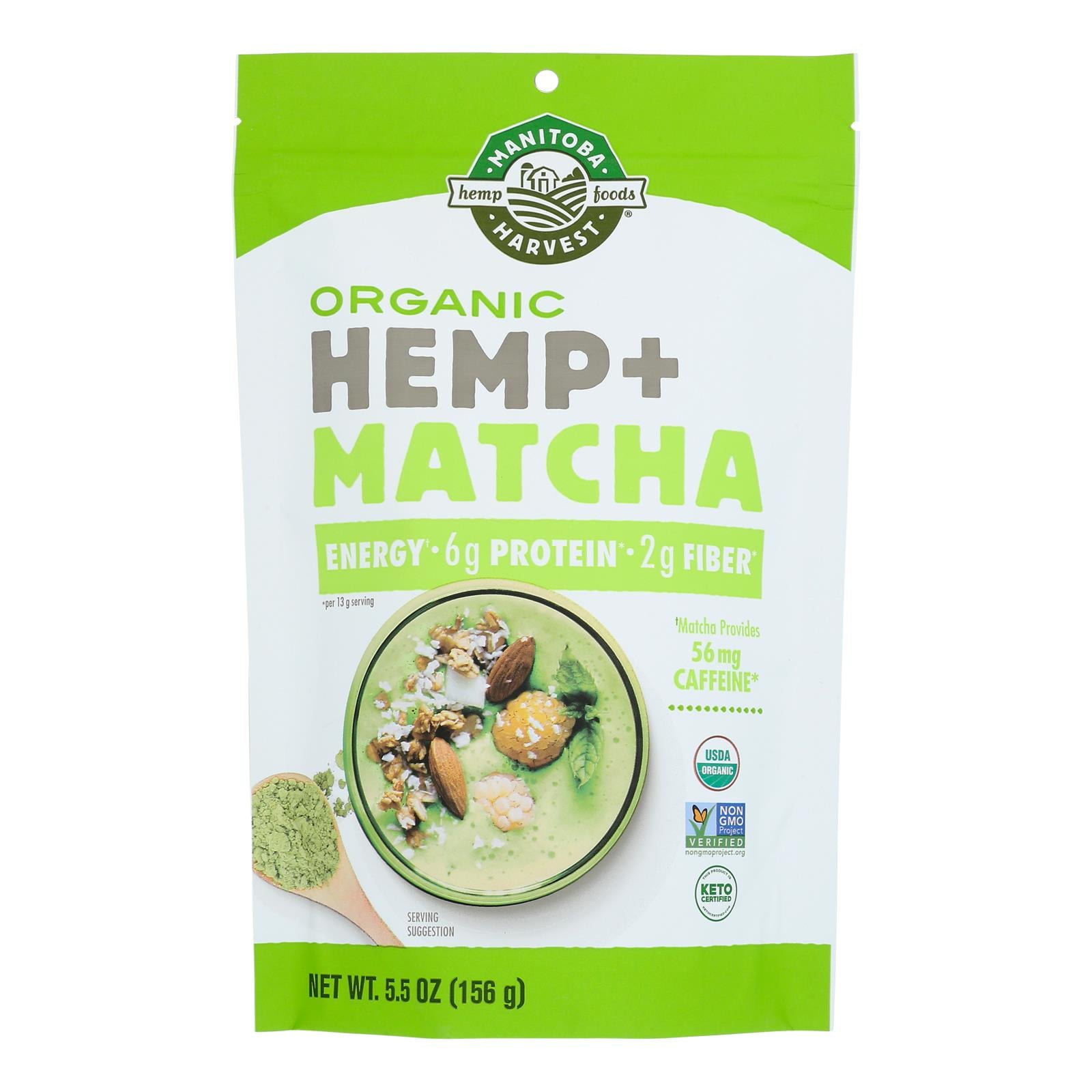 Manitoba Harvest - Hemp Powder Matcha - 1 Each-5.5 Oz