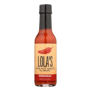 Lola's Fine Hot Sauce Fine Hot Sauce - Case Of 12 - 5 Fz