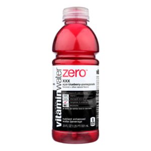 Glaceau Vitaminwater Zero Xxx Acai Blueberry Pomegranate Nutrient-enhanced Water - Case Of 12 - 20 Fz