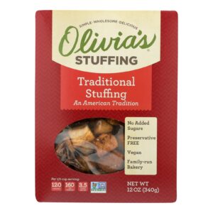 Olivia's - Stuffing Traditional - Case Of 6 - 12 Oz
