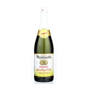 Martinelli's Organic Cider Sparkling - Case Of 12 - 25.4 Fl Oz.