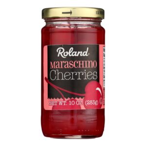 Roland Products Maraschino Cherries - Case Of 12 - 10 Oz