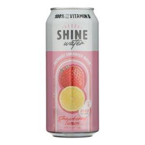 Shinewater - Water Strawberry Lemon - Cs Of 12-16 Fz