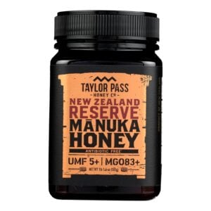 Taylor Pass Honey (usa) - Manuka Honey Umf 5+ - Cs Of 6-17.6 Oz