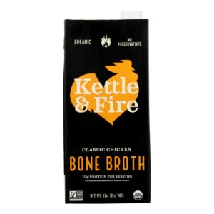 Kettle And Fire - Bone Broth Og2 Clsc Chikn - Cs Of 8-32 Oz