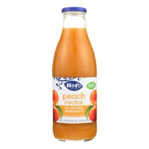 Hero Preserves - Peach Nectar - Case Of 6 - 33.8 Oz