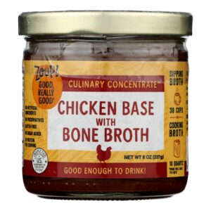 Zoup! Good Really Good - Bone Broth Chicken Base - Cs Of 6-7 Oz
