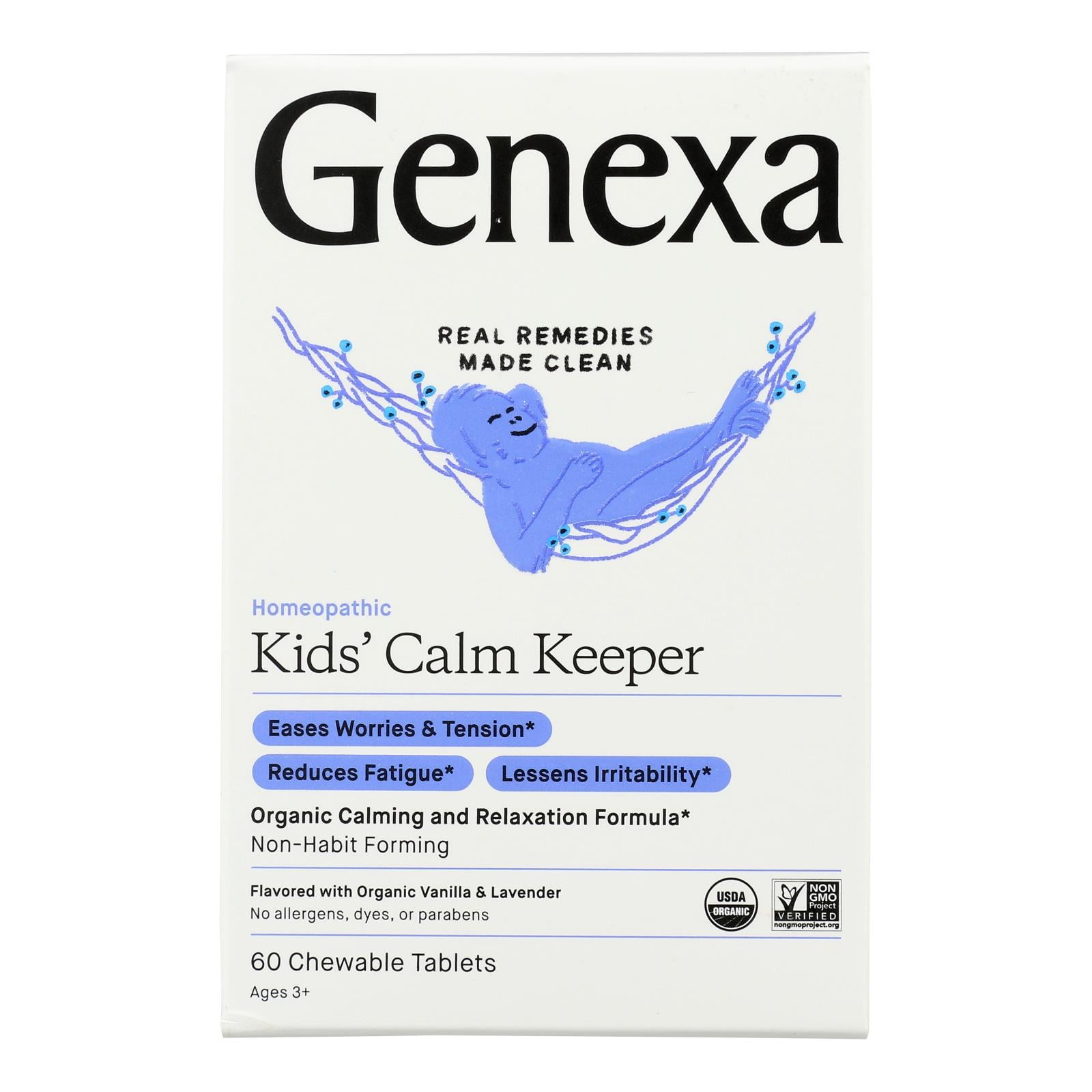 Genexa Children's Calm Keeper - 1 Each - 60 Tab