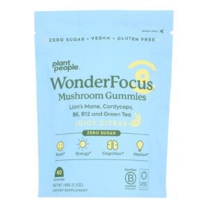 Plant People - Gmmis Mshrm Wndrfcs Ctrs - Ea Of 1-60 Ct