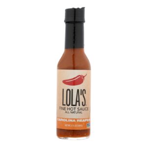 Lola's Fine Hot Sauce Fine Hot Sauce - Case Of 12 - 5 Fz