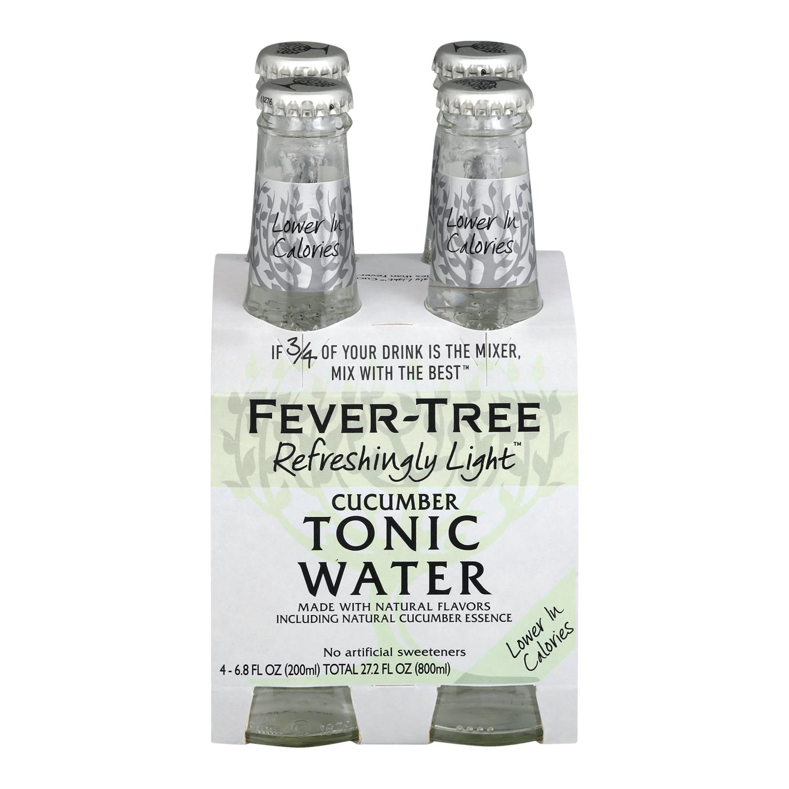 Fever-tree - Tonic Water Cucumber - Case Of 6 - 4-6.8 Fz
