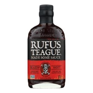 Rufus Teague - Bbq Sauce - Blazin Hot - Case Of 6 - 16 Oz.