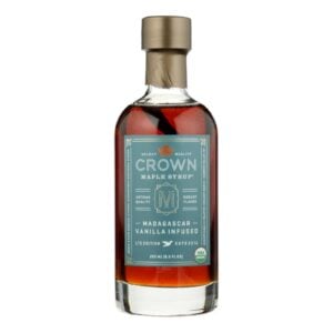Crown Maple Syrup - Madagascar Vanilla Infused - Case Of 8 - 8.5 Fl Oz.