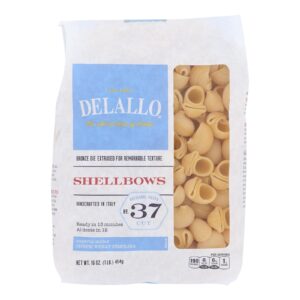 Delallo - Pasta Shellbows #37 - Cs Of 8-16 Oz