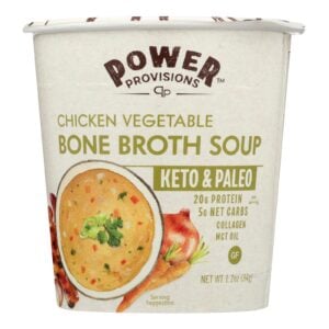 Power Provisions - Soup Cp Chck Veg Bne Brth - Cs Of 6-1.2 Oz
