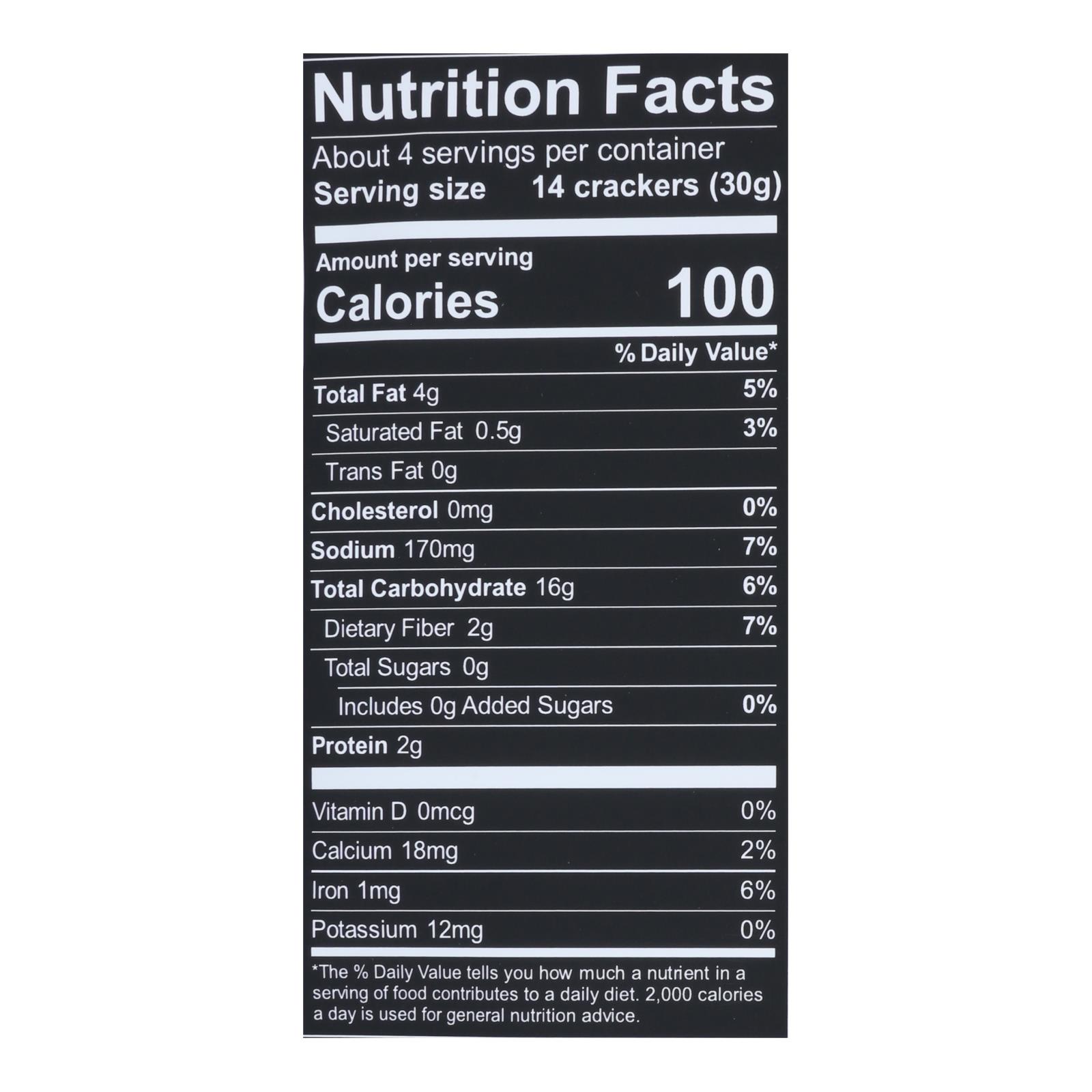 Every Body Eat - Snack Thins Sea Salt Chia - Case Of 6-4 Oz - Image 2