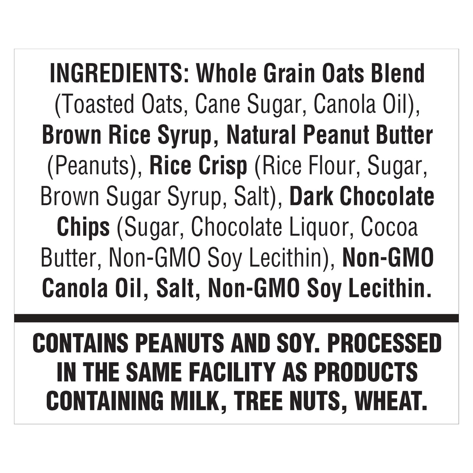 Simply 8 Granola Bars - Real Peanut Butterchocolate Chip Chewy - Case Of 8 - 6.6 Oz. - Image 2