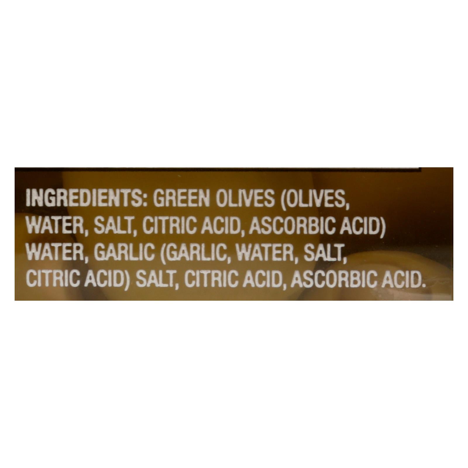Delallo Greek Stuffed Olives - Case Of 6 - 5.8 Oz - Image 2