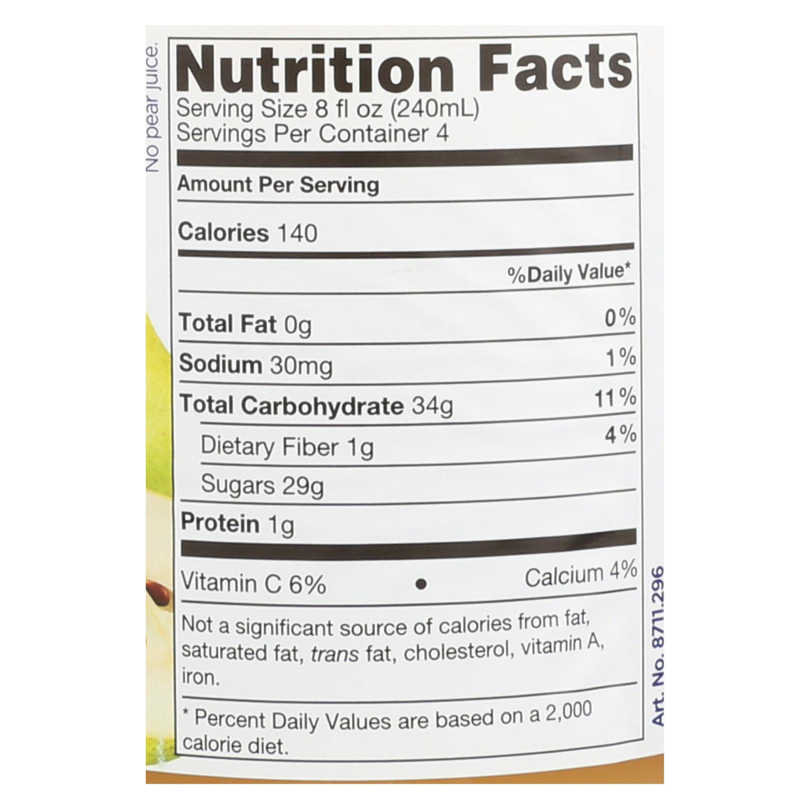 Hero Preserves - Pear - Nectar - Case Of 6 - 33.8 Oz - Image 2