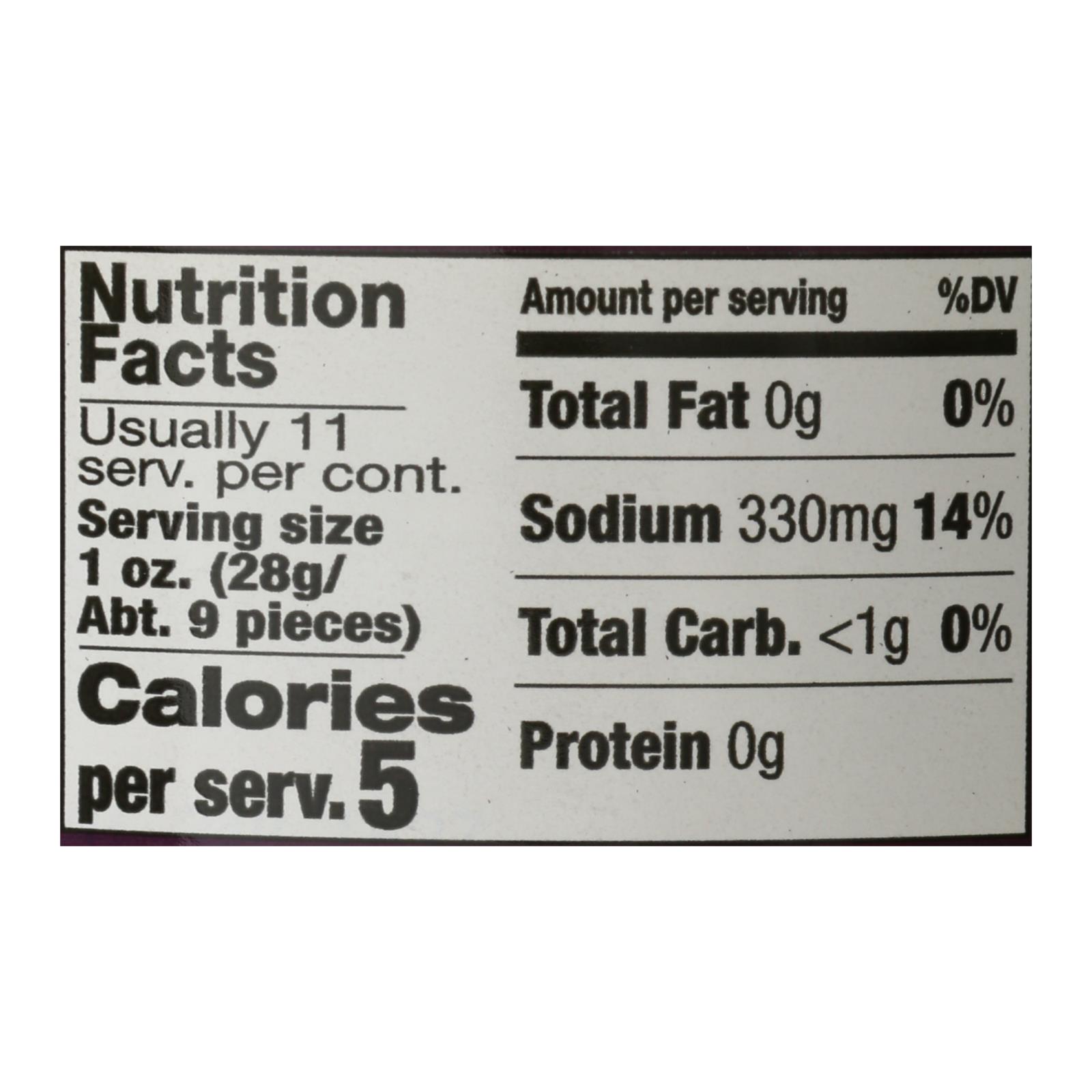 Delallo Pepper Rings - Case Of 6 - 25.5 Oz - Image 3