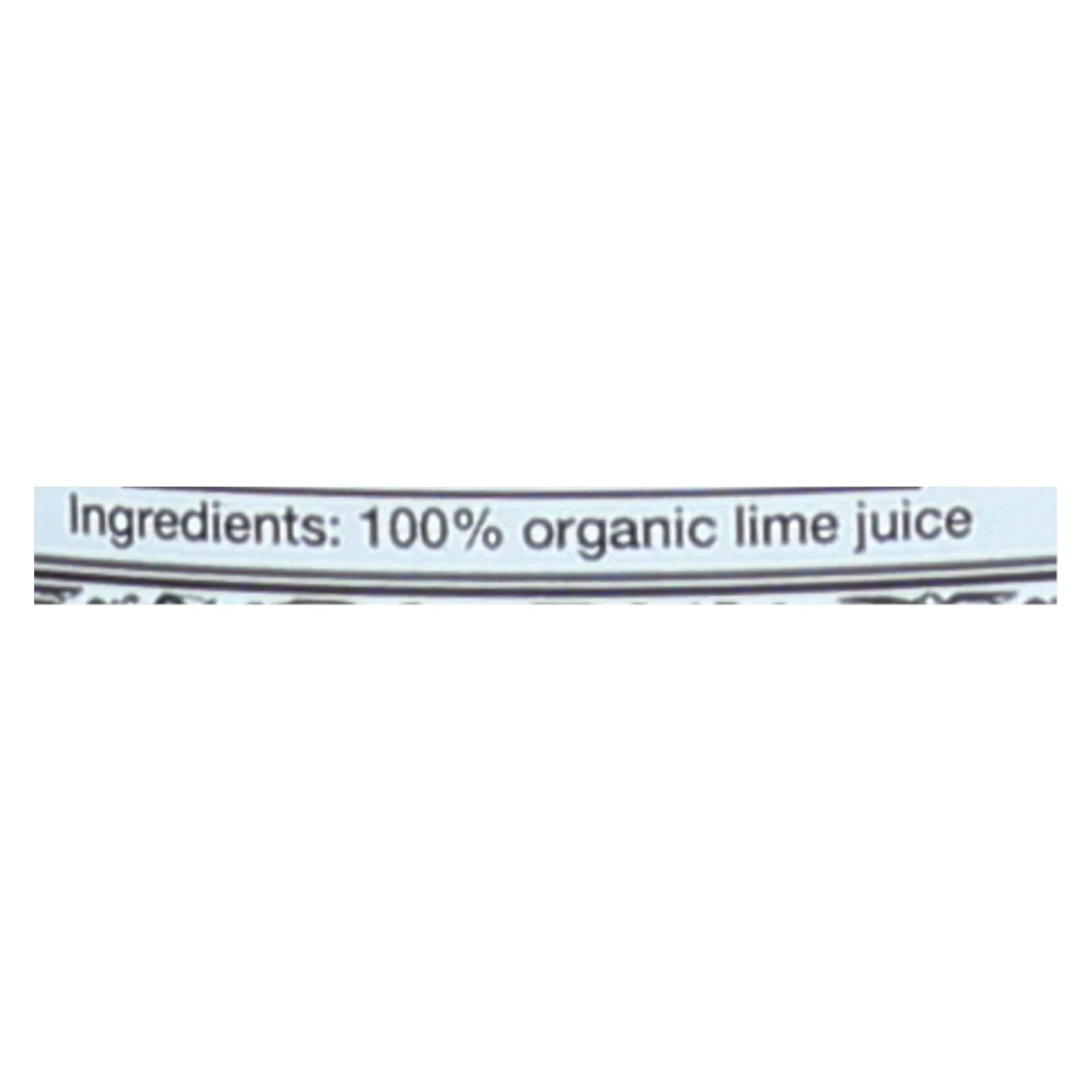 Volcano Bursts Organic Juice - Lime - Case Of 12 - 16.9 Fl Oz. - Image 2