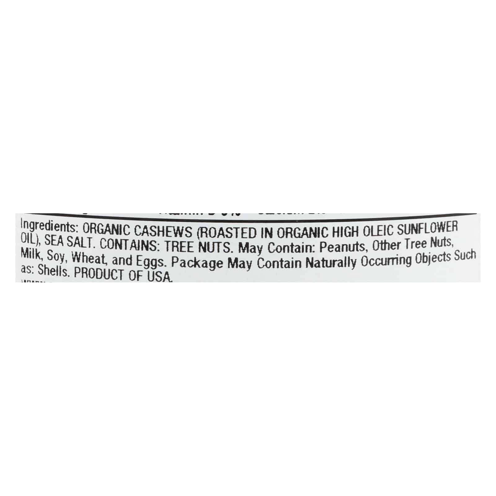 Aurora Natural Products - Organic Roasted Salted Cashews - Case Of 12 - 9 Oz. - Image 2
