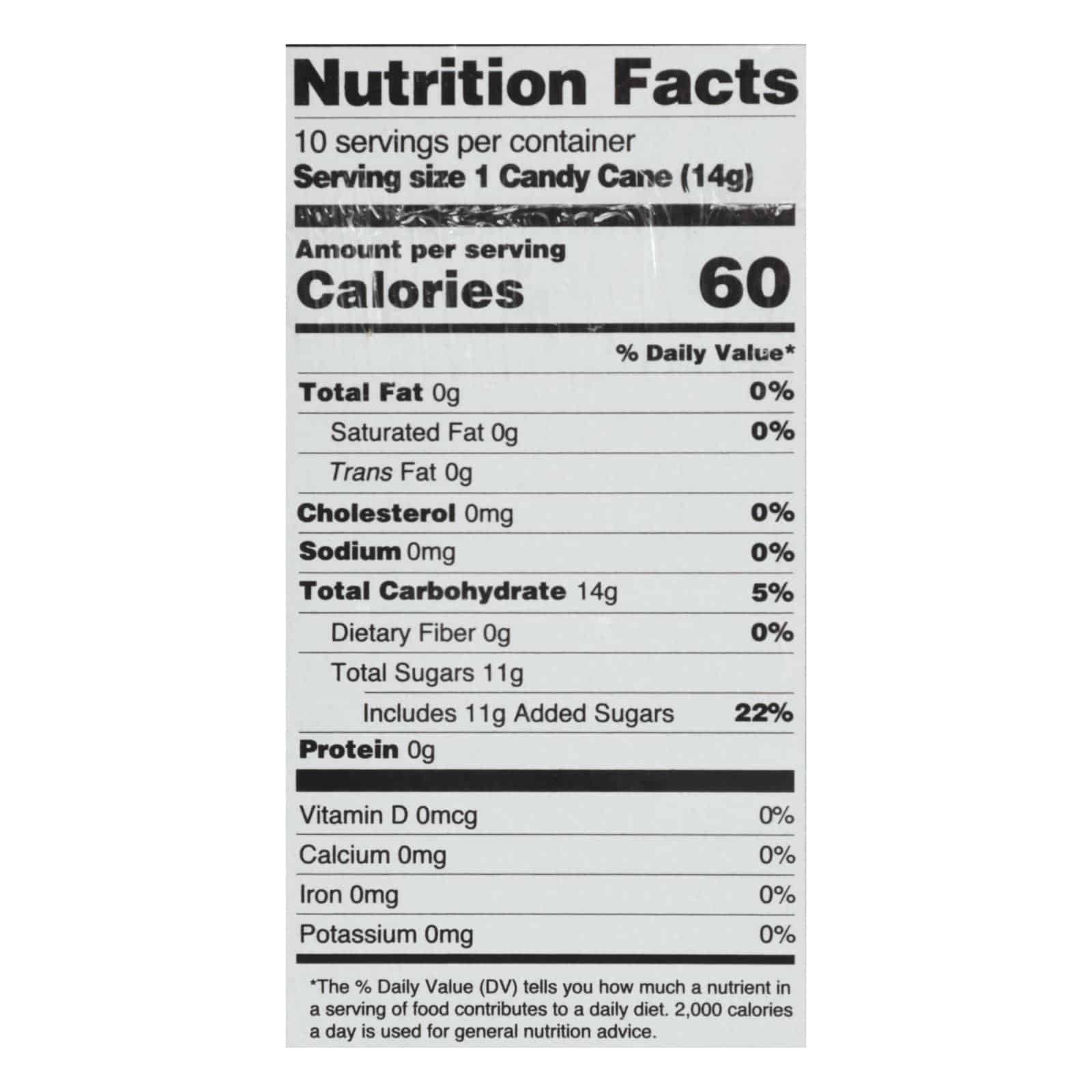 Yumearth - Candy Cane Y Hol 10ct - Case Of 12 - 4.94 Oz - Image 2