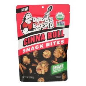 Daves Killer Bread - Crnchy Bites Og2 Cinn Rol - Cs Of 6-7.2 Oz